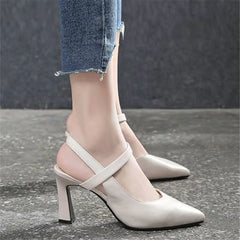 👠Tocuri înalte elegante și moderne cu vârf ascuțit✨