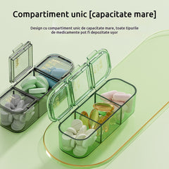 Cutie portabilă independentă pentru medicamente【1 săptămână 7 zile 21 grile】