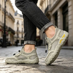 Pantofi Casual de Vară pentru Bărbați: Talie Groasă Anti-Alunecare, Mesh Respirabil pentru Trekking și Apă, Mărimi 39-44