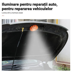 🚨 Girofar LED de Urgență cu Magnet și Încărcare USB – Lumină Roșie Rotativă, SOS Flash, Carcasă Anti-Șoc pentru Siguranța Auto! 🚗💥