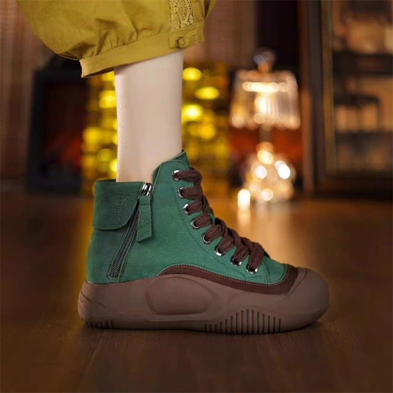 ✨🥾【35-40】2024 Toamnă și iarnă nou, respirabil, cu talpă moale, înălțare, pantofi casual--3858968