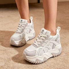 🖤 Pantofi sport chunky moderni și confortabili – efect de înălțare discretă + subțiază vizual silueta