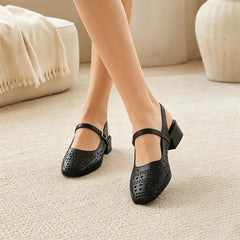 ✨ Pantofi Mary Jane cu Decupaj Francez – Eleganță Retro, Răcoare și Confort de Vis pentru Vara 2026! 👡🌾