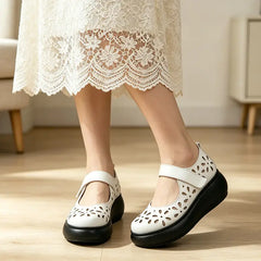 Pantofi Fashion cu Platformă: Piele Moale și Relaxantă, Mărimi 35-40 ✨