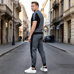 Set Sport Premium pentru Bărbați – Elasticitate Maximă și Material Respirabil pentru Confort Total!