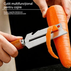 💥Cumpără unul, primește unul gratuit💥 — 🔪Decorticator multifuncțional din oțel inoxidabil, potrivit pentru legume, fructe și carne.