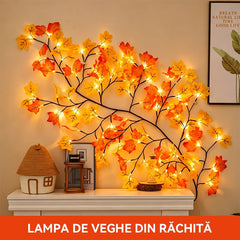 🌺Instalație LED decorativă cu ramuri și liane luminoase
