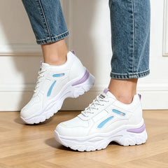 👟【Înălțare invizibilă de 5 cm】 Pantofi casual cu efect holografic și talpă înălțătoare