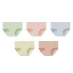 🔥【Pachet de 5 bucăți】Bumbac 100% și Protecție Antibacteriană Standard 7A. Lenjeria care îți lasă pielea să respire!