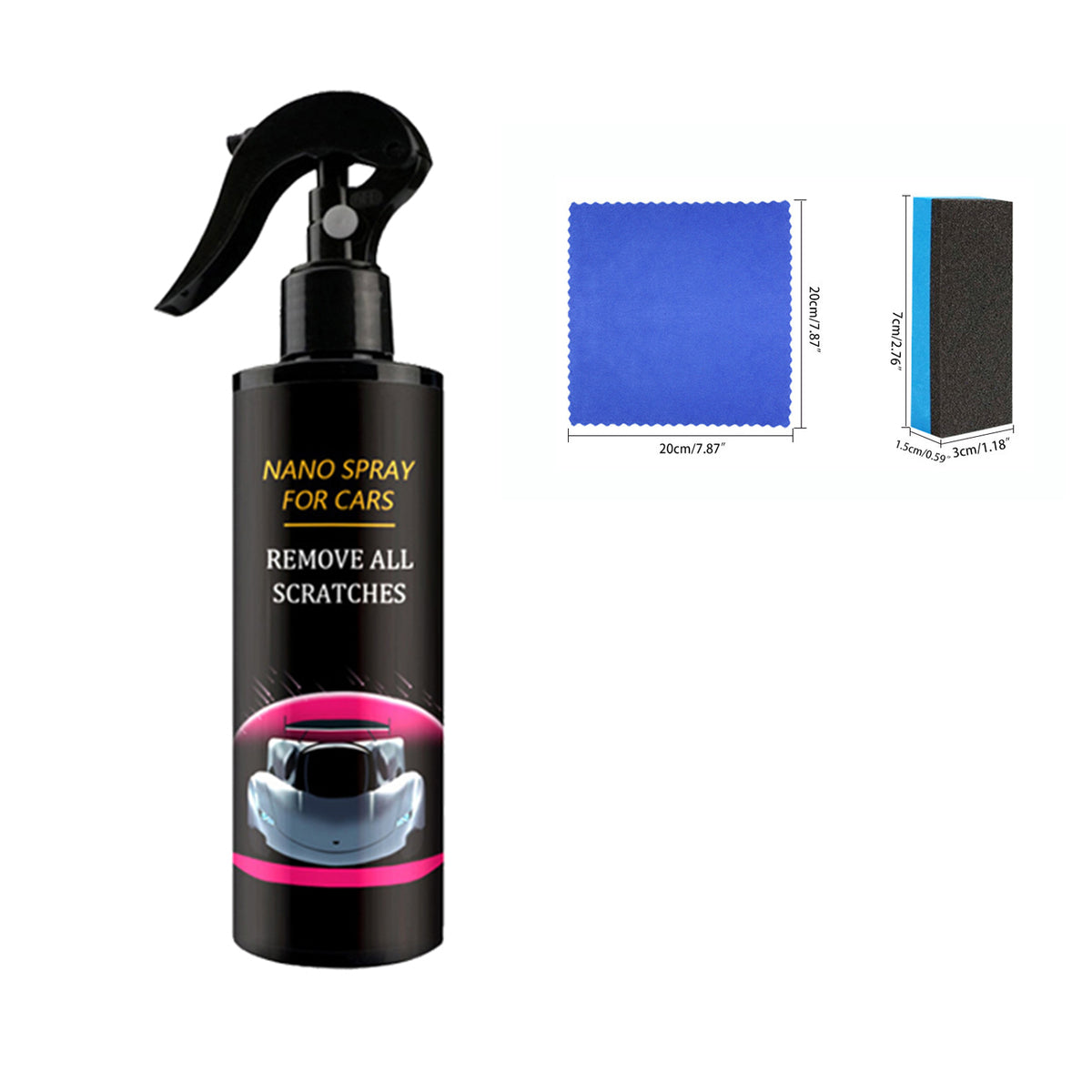 🚘💥🔥Cumpără 1 și primești 1 gratuit🔥Agent de nano-acoperire pentru mașini, spray lichid pentru acoperirea vopselei auto