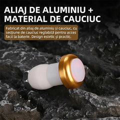 🔥Comanzi o pereche și primești în total 2 perechi (4 lumini)!🚴‍♂️ Luminează-ți Ghidonul, Asigură-ți Viața! Lumini LED Premium pentru Capete de Ghidon – Vizibilitate 360° la Fiecare Viraj! 🚨✨