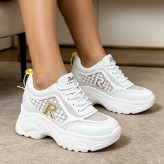👟🍃Pantofi casual de vară cu design perforat și talpă groasă – moderni, respirabili și super confortabili