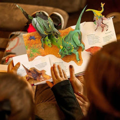 📕 3DEnciclopediePreistoricDinozauriCarte pop-up Enciclopedia Dinozaurilor