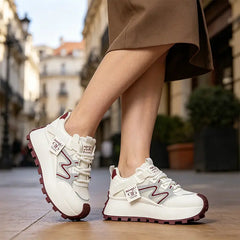 Sneakers de Damă cu Platformă înaltă – Pantofi Sport cu Talpă Groasă pentru Efect de Alungire