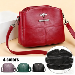 🔥👜👜 Geantă de umăr nouă, din piele naturală, retro, lucrată manual, la modă și versatilă.