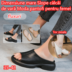 【35-42】Sandale confortabile din piele de vacă cu talpă moale, noi, 2026