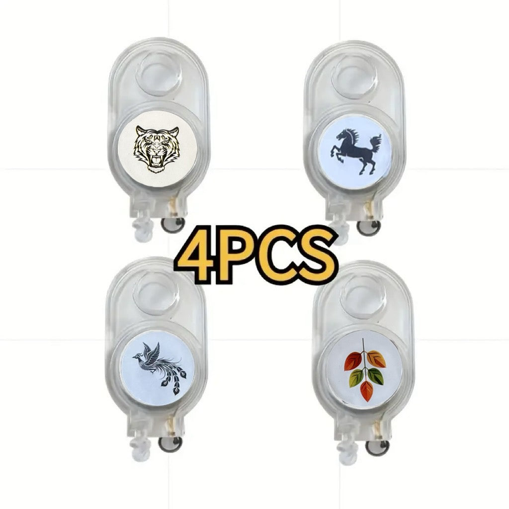 🐓🐦🔥【4 buc】Capcană cu arc pentru exterior, capcană cu autoblocare de înaltă sensibilitate