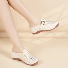 【35-40】Mocasini Albi Ultra-Respirabili: Stilul practic „Easy-Wear” perfect pentru vară. Adio picioare obosite!