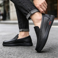 Pantofi Eleganti din Piele Texturată – Design Modern, Talpă Anti-Alunecare și Durabilitate