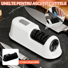 🔪⚡【Transformă lamele tocite în lame ascuțite】Ascuțitor electric complet automat pentru cuțite