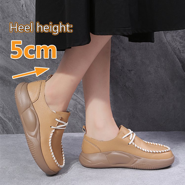 💥【Μεγάλες πωλήσεις】Γυναικεία Casual Loafers με Χοντρή Σόλα