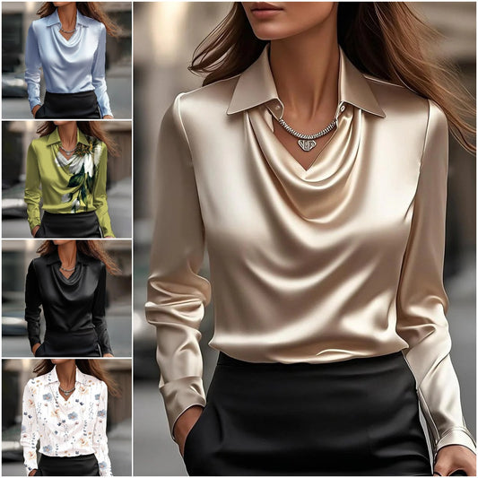 🔥🍁【S-3XL】🌷Νέο απλό και κομψό γυναικείο πουκάμισο