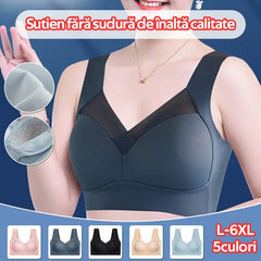 💥【Pachet de 3】【L-6XL】Sutien push-up de înaltă calitate, fără cusături, la modă și sexy, previne căderea