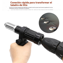 🔥Produs nou la ofertă 🛠️ Placă de conversie pentru pistol de nituri oarbe cu miez profesional pentru pistol electric de nituri