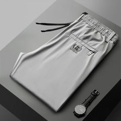 【40-115kg】🔥Pantaloni noi de mătase elastică din gheață pentru primăvară și vară 2026