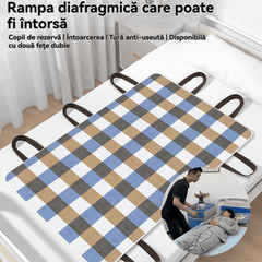 【160cm*80cm】🛌Adult lavabil cu 4 straturi și tampon de îngrijire a scutecelor respirabil