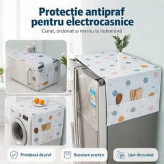 🏡【3 bucăți/set】Huse universale pentru electrocasnice — protecție împotriva prafului pentru frigider, mașină de spălat și cuptor cu microunde