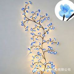 ✨ Lumini LED flexibile în formă de viță de vie și flori: decorează-ți casa cu o atmosferă magică și caldă 🦋💡