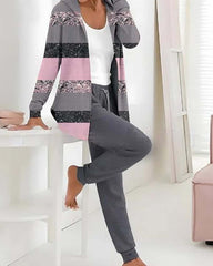 💃Nouă Sosire de Iarnă💖 Costum elegant, casual, din bumbac pur