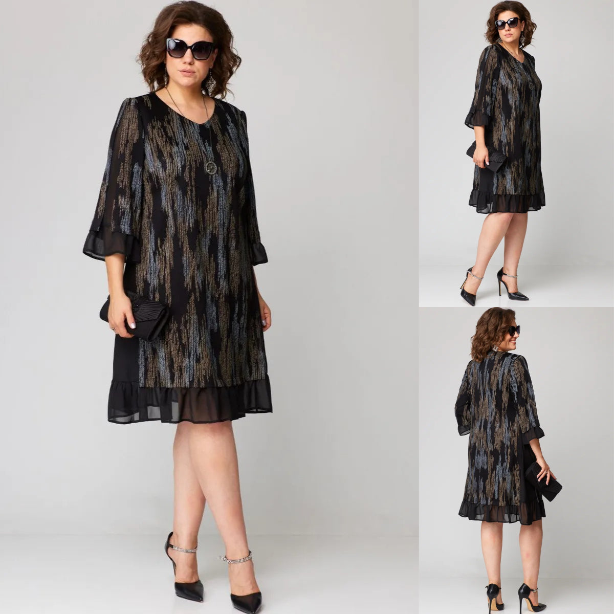 💥Έκπτωση 49%💥💕【S-5XL】2025Άνετο και κομψό φόρεμα