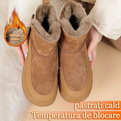 ☃️【35-41】2024 iarna noi cizme de zapada ingroasate de catifea