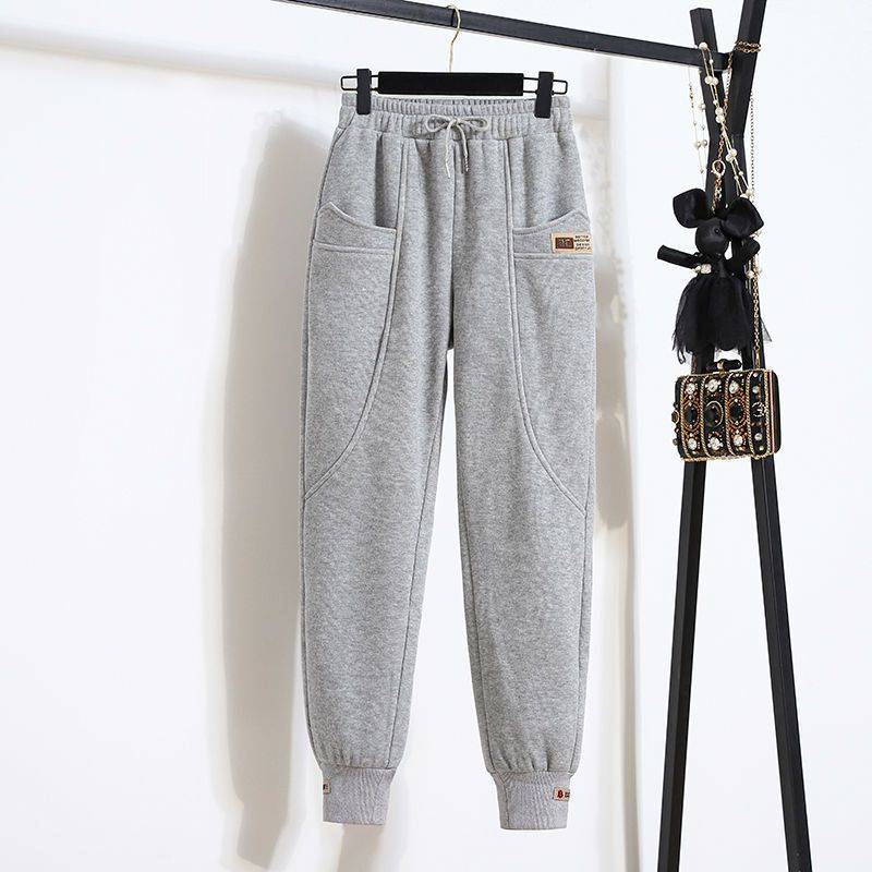 🔥✅【Vânzări mari!!】Pantaloni casual căptușiți cu fleece și bumbac 100%