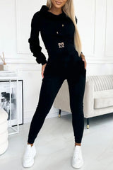 🔥50% Reducere🔥 Set sport de damă din două piese - Haine sport confortabile și stilate, potrivite pentru antrenament și ținute casual🏃‍♀️💫