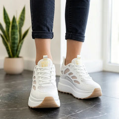 Adidași Damă cu Platformă +10cm: Design Ultra-Ușor, Talpă Moale Anti-Oboseală, Respirabili și Confortabili