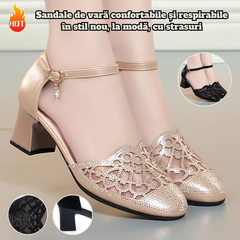 【35~40】2026 Sandale noi elegante cu toc mic pentru