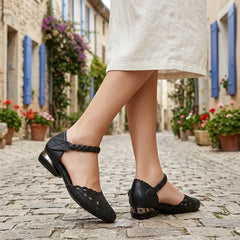 💖【34-41】2026 sandale noi cu vârful rotund cu fund moale