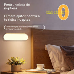 🔥🔥【Cumpără 2 și primești 2 gratis--Pachet de 4】🏡💡Lampă LED inteligentă cu senzor de prezență, ușor de încărcat și practică.