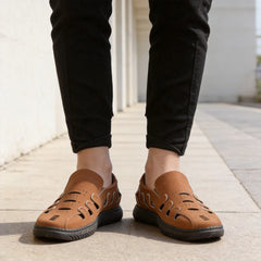 Eleganță Masculină 2026 ✨ Pantofi Oxford de Vară din Piele Naturală cu Perforații 👞 Stil Britanic Rafinat (Mărimi 39-44)!