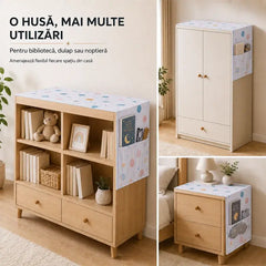 🏡【3 bucăți/set】Huse universale pentru electrocasnice — protecție împotriva prafului pentru frigider, mașină de spălat și cuptor cu microunde