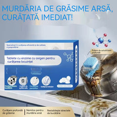 🎁【Produs nou dezvoltat】Detergent universal pentru îndepărtarea petelor, tablete efervescente de curățare multifuncționale