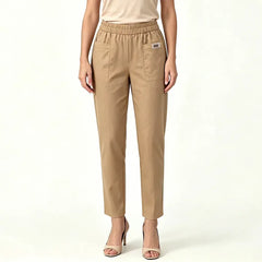Pantaloni casual din bumbac 100% cu talie elastică – Colecția Primăvară/Toamnă 2026 (Croială lejeră Harem / Confortabili și respirabili / Mărimi mari M–6XL) 🌿👖