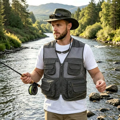 🔥Vestă funcțională casual cu mai multe buzunare【XL-4XL】