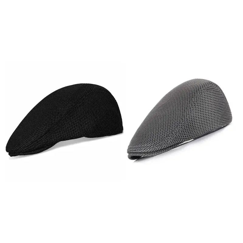 🎩【Cumpără 1 Primești 1 Gratuit】Beretă retro în stil britanic, din material cu plasă respirabilă