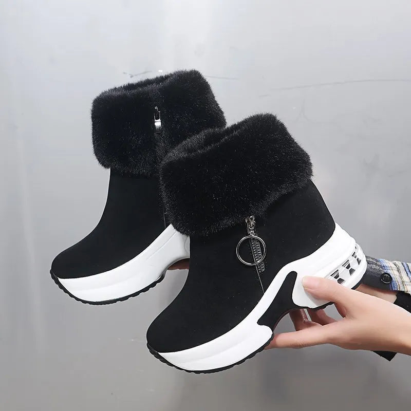 【35-43】Cizme scurte de damă cu platformă【30% REDUCERE】
