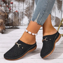 Colecția de Vară 2026 ✨ Saboți Casual din Piele Moale 👡 Talpă Flexibilă, Zero Oboseală!