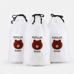 Huse elastice de alimente cu sac de depozitare Ursuleț – Oferta Specială 1+2 GRATIS (300 bucăți)! 🐻🍎